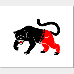 Panther Pants Posters and Art